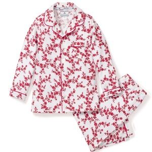 NWT Petite Plume Kids Knightsbridge Floral Pajama Set, Red, Size 5